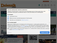 Tablet Screenshot of dzienniklodzki.pl